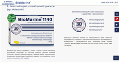 Desktop Screenshot of biomarine.pl